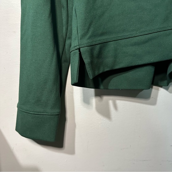 🍁 KIT AND ACE Forest Green Women's Long Sleeve Blouse - Picture 5 of 9